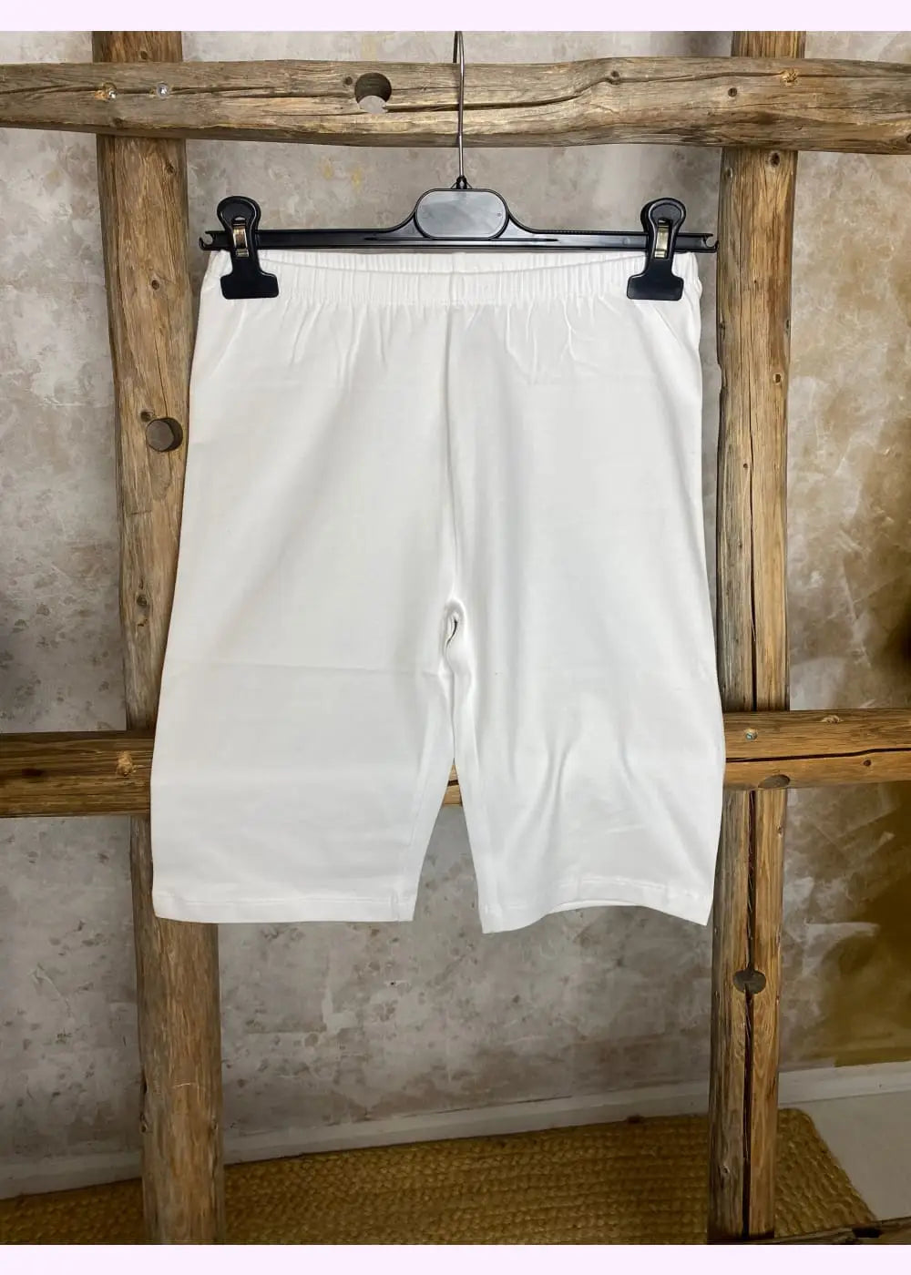 Biker shortsit zeze malus 684 valkoinen - caprit ja shortsit