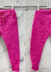 Housut flashstar eri värejä | pinkki | housut