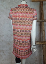 Mekko cream cova 0723 punaruskea - mekko