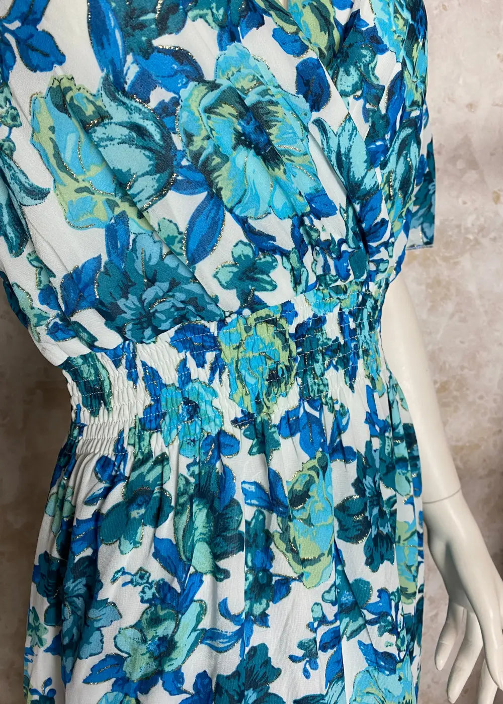 Mekko donna turkoosi 0525 | mekko