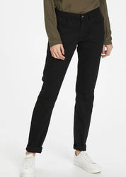 Twill housut cream - housut